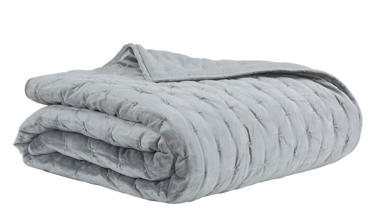 Orchids Lux Luna Stitch Splash 110 X 96 Quilt