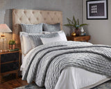 Orchids Lux Luna Stitch Splash 110 X 96 Quilt