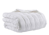 Orchids Lux Madison Stitch Pearl 94 X 96 Quilt