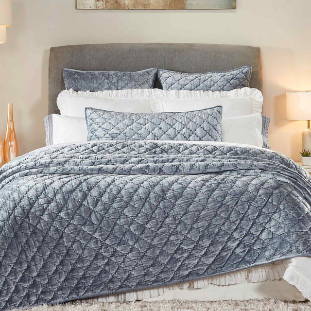 Orchids Lux Clermont Geomatric Nocturne 94 X 96 Quilt