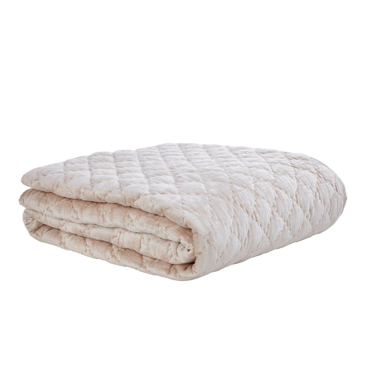 Orchids Lux Clermont Geomatric White 94 X 96 Quilt