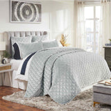Orchids Lux Clermont Geomatric Splash 94 X 96 Quilt