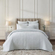 Orchids Lux Logan Geomatric Sky 110 X 96 Quilt