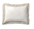 Orchids Lux Parker Solid Color & Embroidery Dune 20 X 26 Duvet Cover Sham