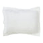 Orchids Lux Sienna Solid Color & Lace White 20 X 26 Duvet Cover Sham