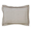 Orchids Lux Sienna Solid Color & Lace Grey 20 X 26 Duvet Cover Sham