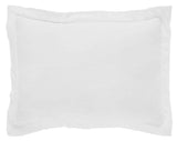 Orchids Lux Terrier Solid Color Pearl 20 X 26 Duvet Cover Sham