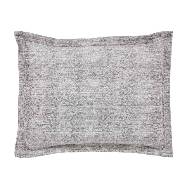 Orchids Lux Bronte Jacquard Graphite 20 X 26 Duvet Cover Sham