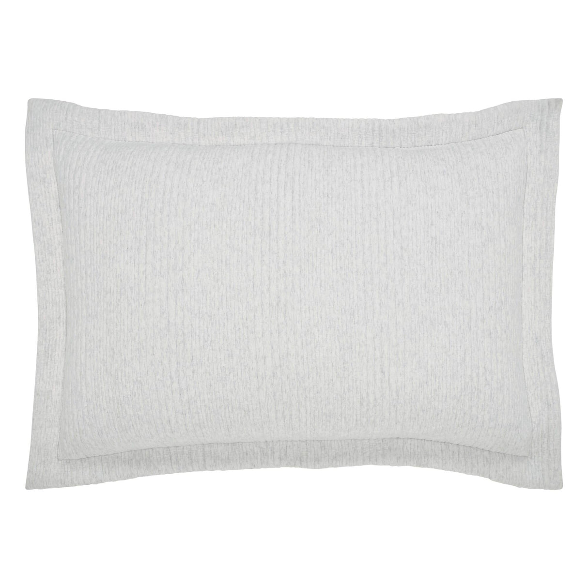 Orchids Lux Savoy Stripes Off White Melange 20 X 26 Duvet Cover Sham