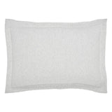 Orchids Lux Savoy Stripes Off White Melange 20 X 26 Duvet Cover Sham