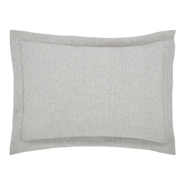 Orchids Lux Savoy Stripes Mist Melange 20 X 26 Duvet Cover Sham