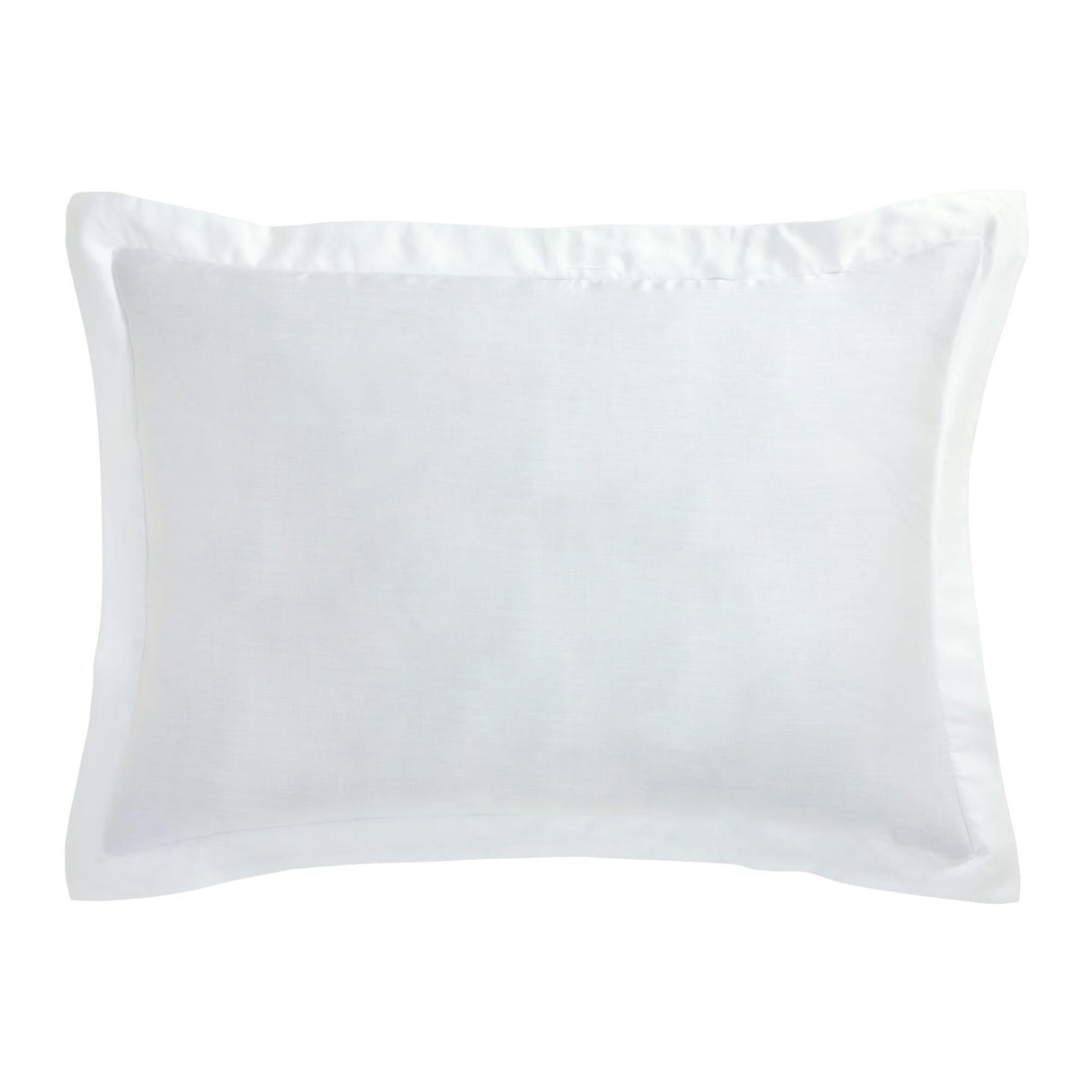 Orchids Lux Merida Solid Color White 20 X 26 Duvet Cover Sham