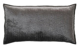 Orchids Lux Spencer Channel Steel 20 X 26 Coverlet Sham