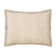 Orchids Lux Laysan Channel Dune 20 X 26 Coverlet Sham