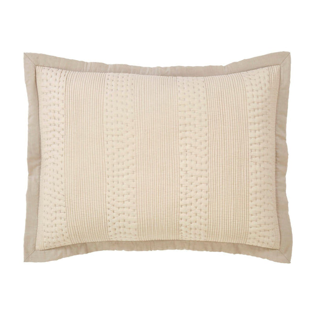 Orchids Lux Laysan Channel Dune 20 X 26 Coverlet Sham