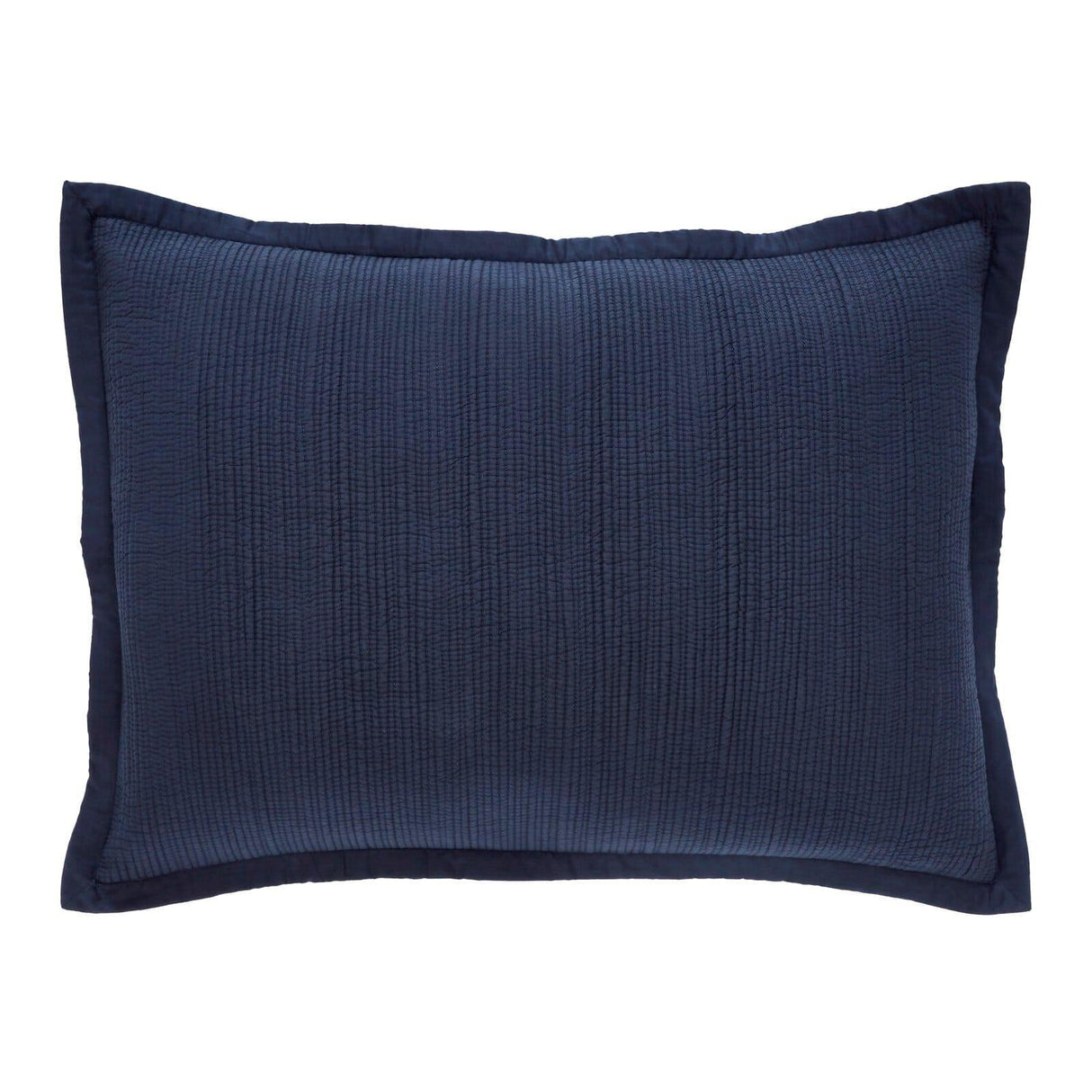 Orchids Lux Laela Stripes Navy 20 X 26 Coverlet Sham