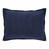 Orchids Lux Laela Stripes Navy 20 X 26 Coverlet Sham