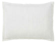 Orchids Lux Laela Stripes White 20 X 26 Coverlet Sham