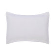 Orchids Lux Athena Chevron White 20 X 26 Coverlet Sham