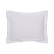 Orchids Lux Hamilton Geomatric White 20 X 26 Matelasse Coverlet Sham