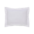 Orchids Lux Marina Geomatric White 20 X 26 Matelasse Coverlet Sham