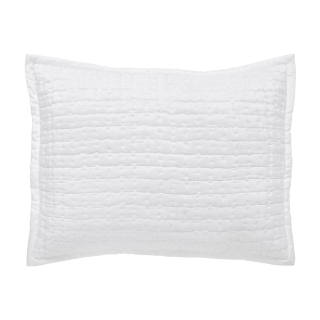 Orchids Lux Malibu Geomatric Pearl 20 X 26 Coverlet Sham