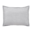 Orchids Lux Malibu Geomatric Platinum 20 X 26 Coverlet Sham