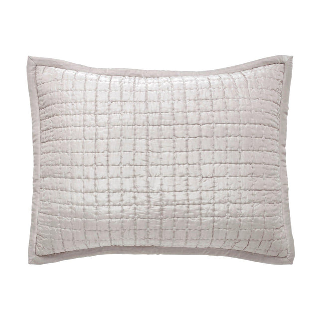 Orchids Lux Malibu Geomatric Oyster 20 X 26 Coverlet Sham