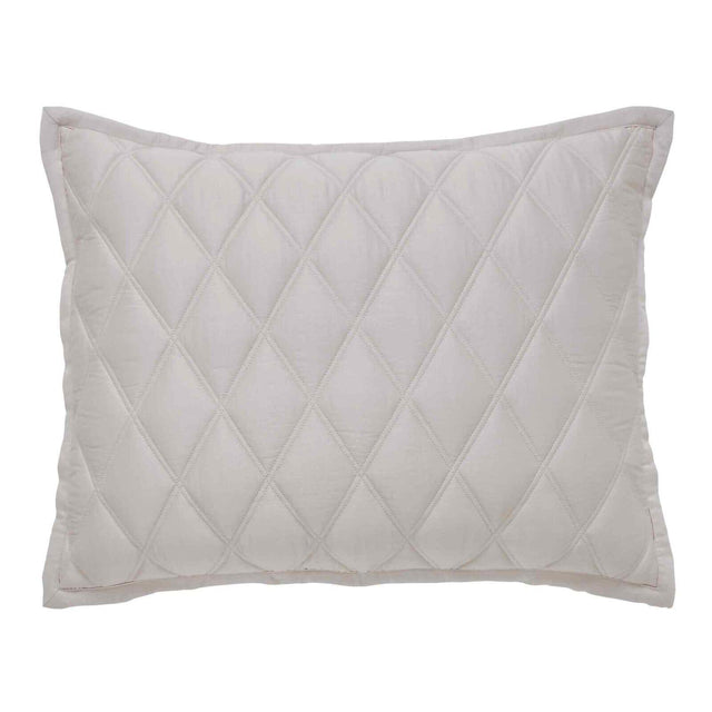 Orchids Lux Avalon Geomatric Beige 20 X 26 Coverlet Sham