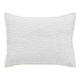 Orchids Lux Laguna Channel White 20 X 26 Coverlet Sham