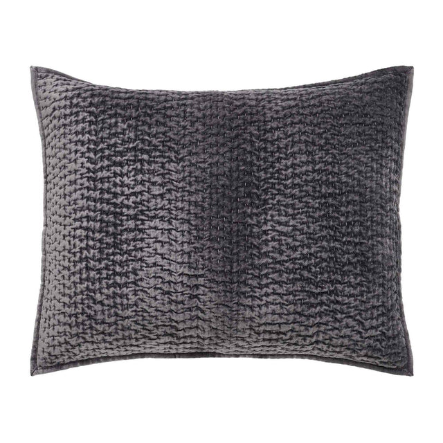 Orchids Lux Laguna Channel Steel 20 X 26 Coverlet Sham