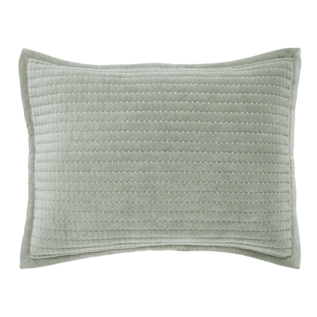 Orchids Lux Milton Geomatric Aloe 20 X 26 Coverlet Sham