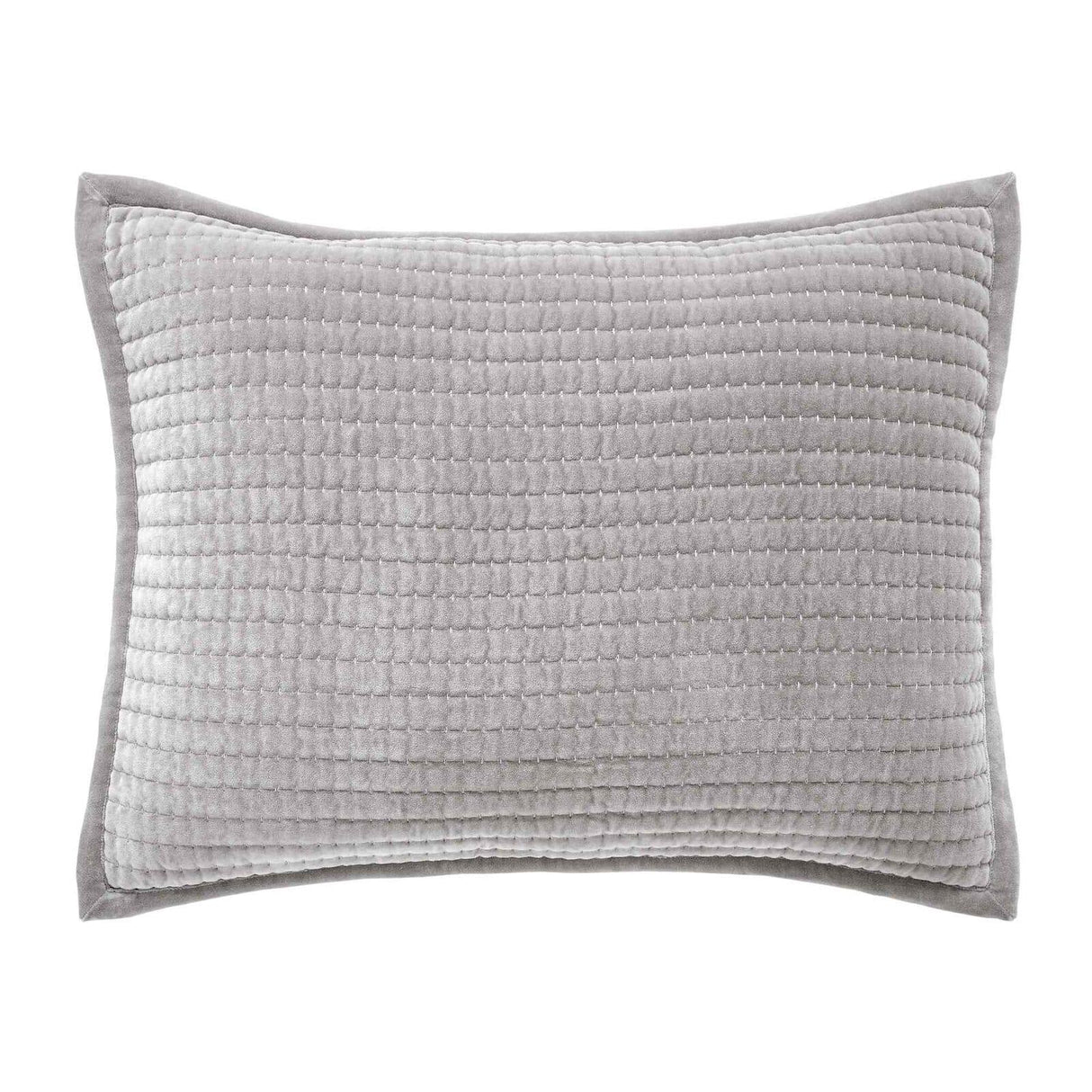 Orchids Lux Milton Geomatric Slate 20 X 26 Coverlet Sham