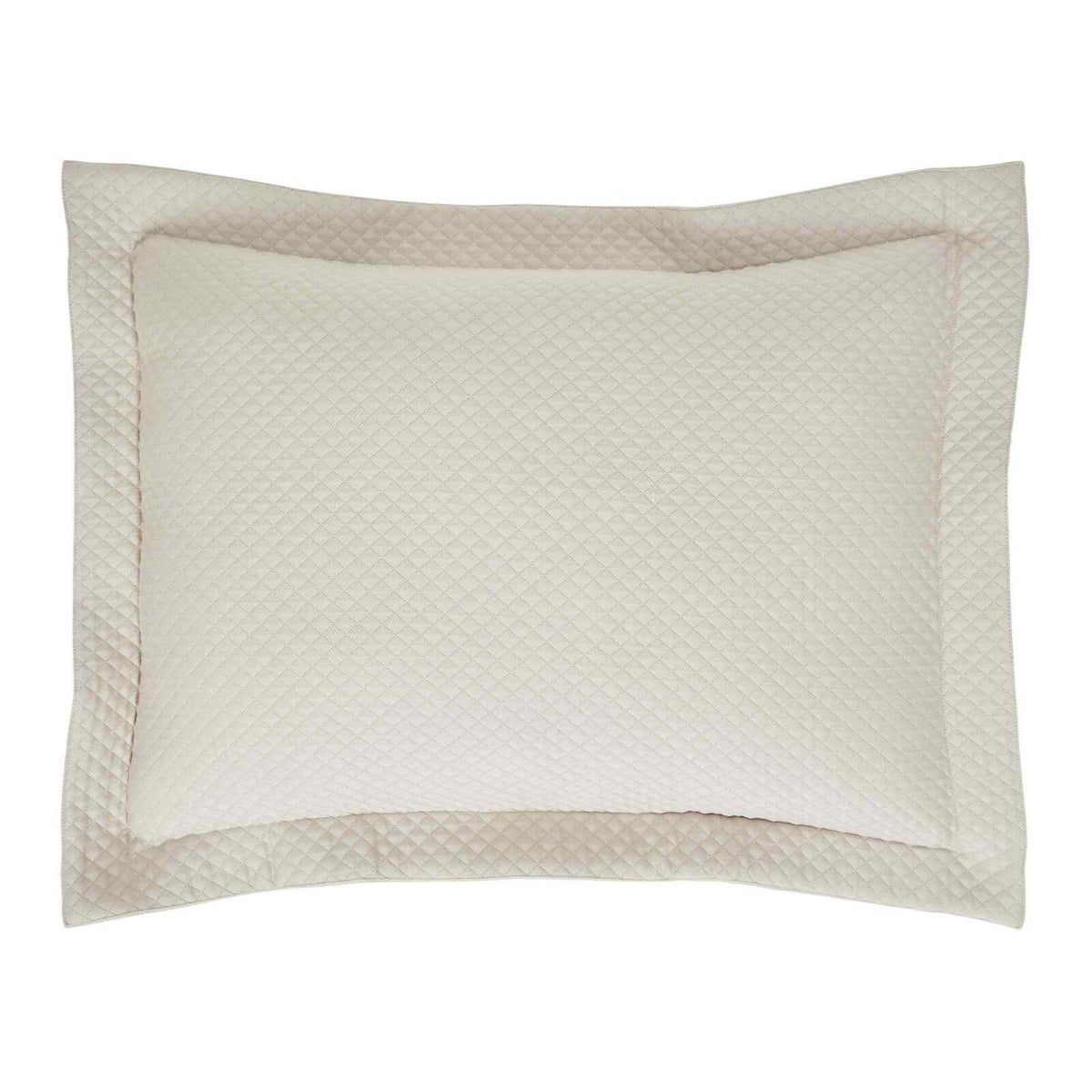 Orchids Lux Hamilton Geomatric Champagne 20 X 26 Matelasse Coverlet Sham