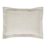 Orchids Lux Hamilton Geomatric Champagne 20 X 26 Matelasse Coverlet Sham