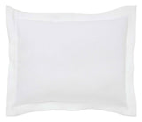 Orchids Lux Soho Stripes White 20 X 26 Matelasse Coverlet Sham