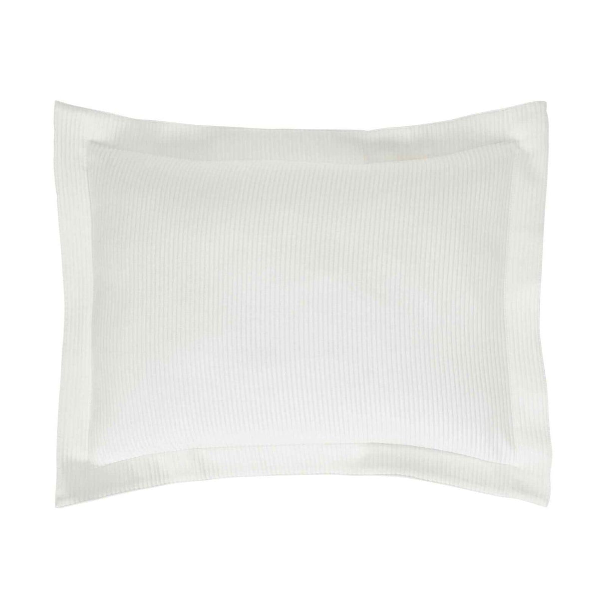 Orchids Lux Soho Stripes Off-White 20 X 26 Matelasse Coverlet Sham