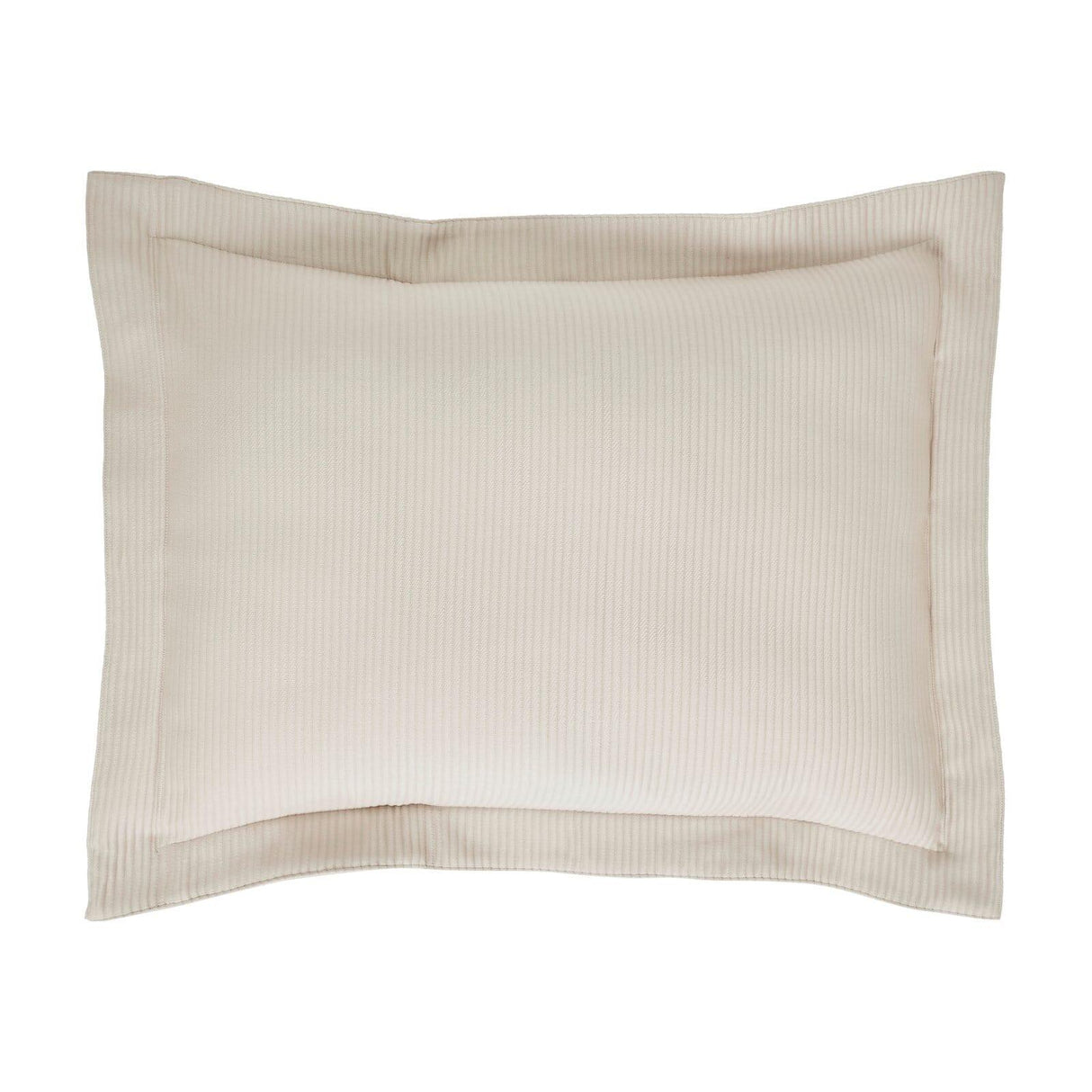 Orchids Lux Soho Stripes Champagne 20 X 26 Matelasse Coverlet Sham