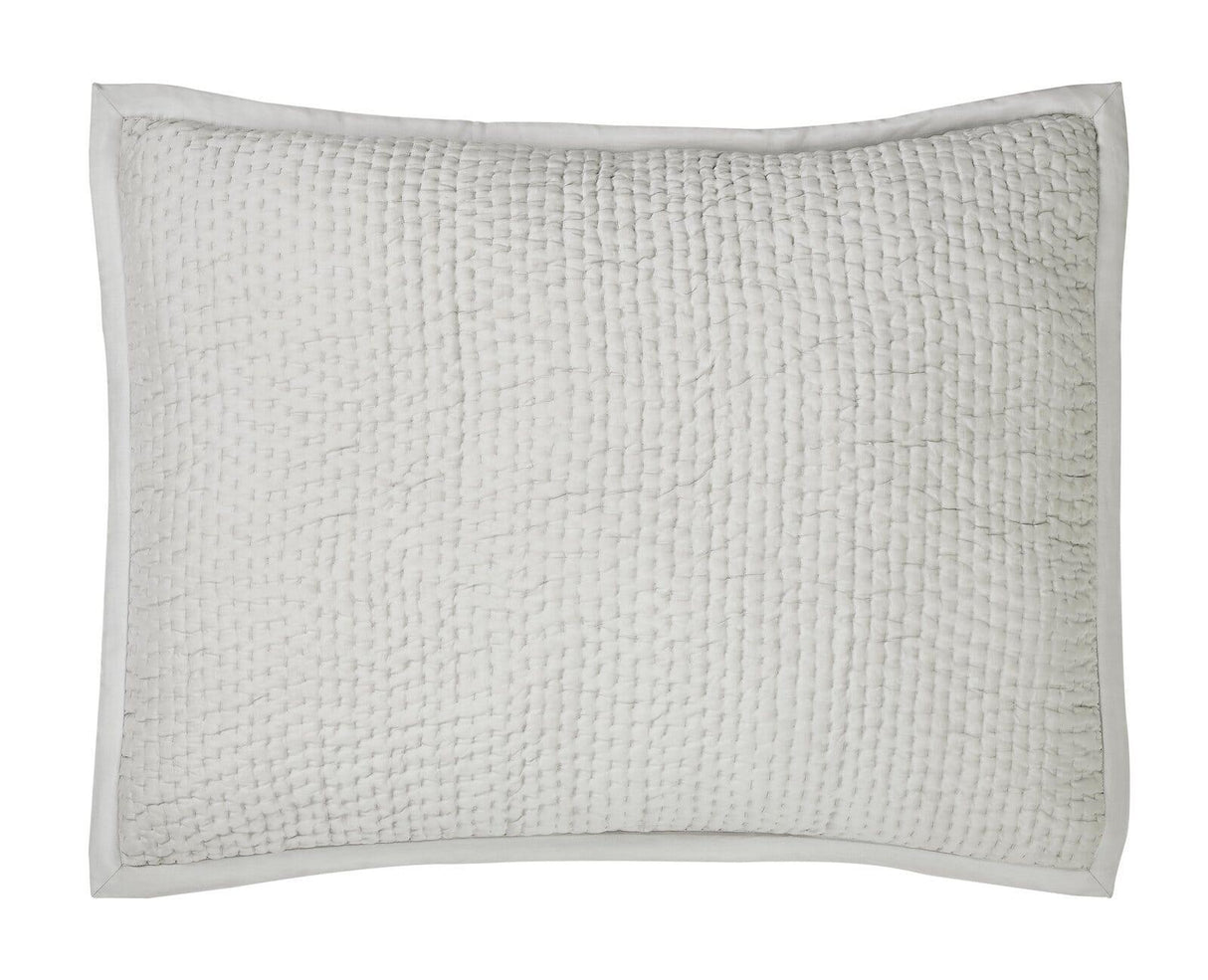 Orchids Lux Lucy Stitching Mist 20 X 26 Coverlet Sham