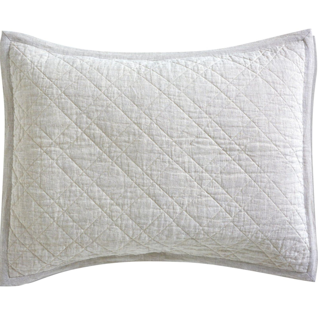 Orchids Lux Chloe Geomatric Beige 20 X 26 Coverlet Sham