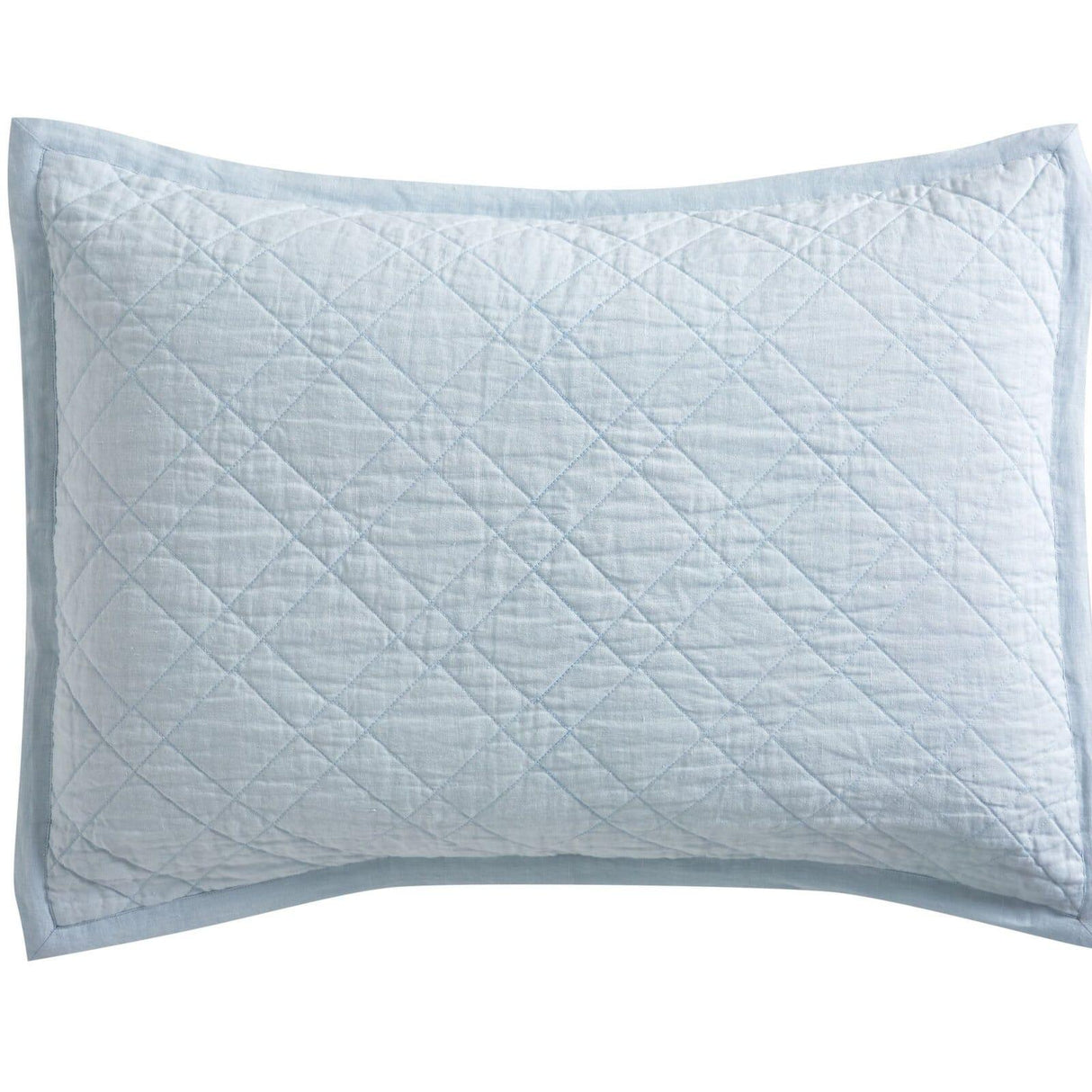 Orchids Lux Chloe Geomatric Sky 20 X 26 Coverlet Sham