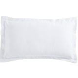 Orchids Lux Retro Pebble White 20 X 26 Matelasse Coverlet Sham
