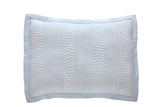 Orchids Lux Laysan Channel Sky 20 X 26 Coverlet Sham