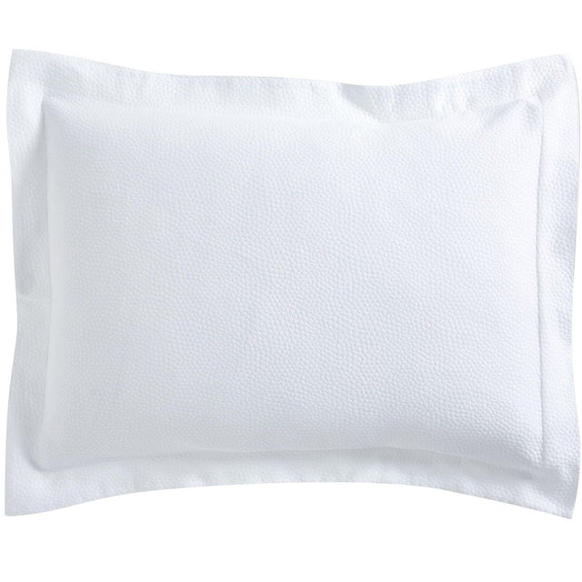 Orchids Lux Olive Pebble White 20 X 26 Matelasse Coverlet Sham