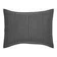 Orchids Lux Athena Chevron Steel 20 X 26 Coverlet Sham