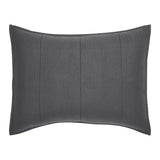 Orchids Lux Athena Chevron Steel 20 X 26 Coverlet Sham