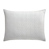 Orchids Lux Merida Geomatric Mist 20 X 26 Quilted Coverlet Sham
