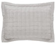Orchids Lux Madison Stitch Oyster 20 X 26 Quilt Sham