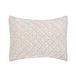 Orchids Lux Clermont Geomatric Champagne 20 X 26 Quilt Sham