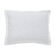 Orchids Lux Oscar Stitch White 20 X 26 Quilt Sham